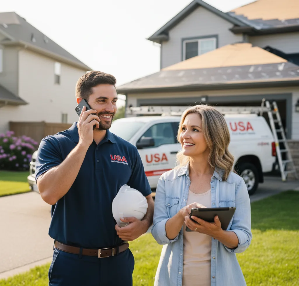 USA Roof Repair Experts customer support in Wakefield
